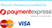 secure checkout provided by paymentexpress